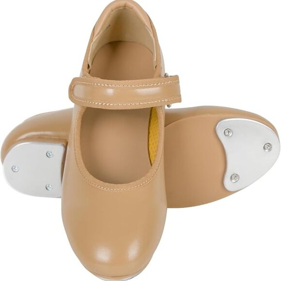 NWOT Dynadans Child Mary Jane Tap Shoes Kids size 11 - Picture 4 of 6